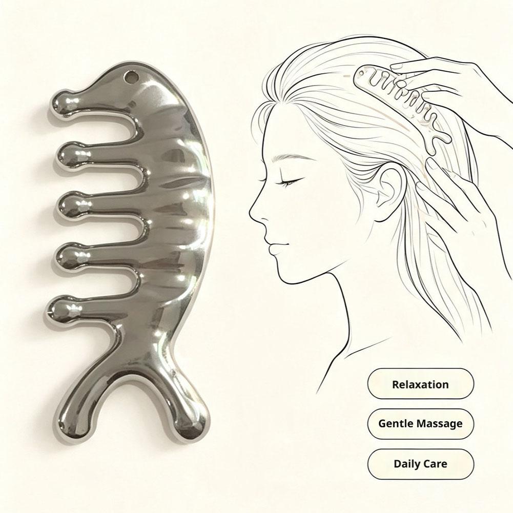 Hair Scalp Massager - Wielofunkcyjny grzebień do masażu w kształcie