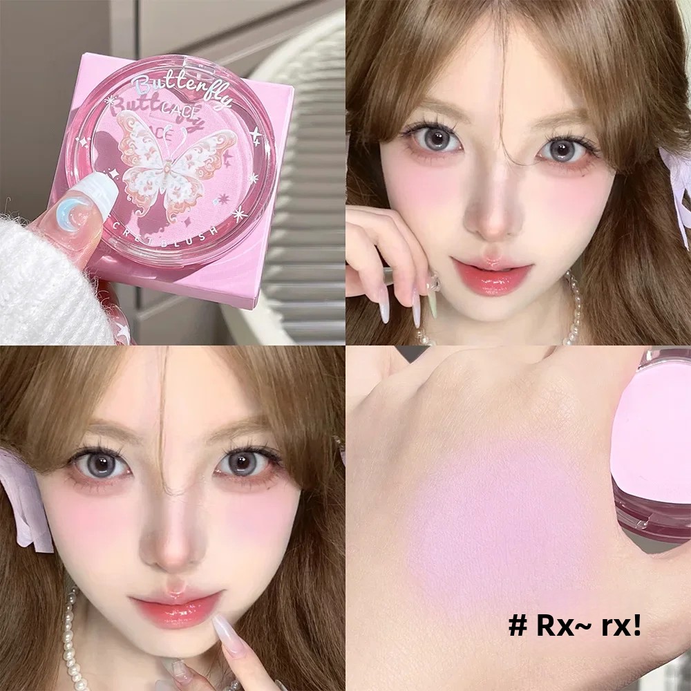 Beauty Makeup Palette - Romantic Butterfly 3-Color Blush Palette Puder