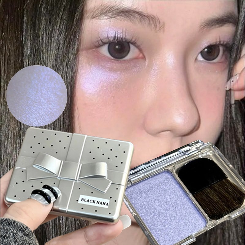 Highlighter Bronzer Palette - Paleta do makijażu punk ice purple: