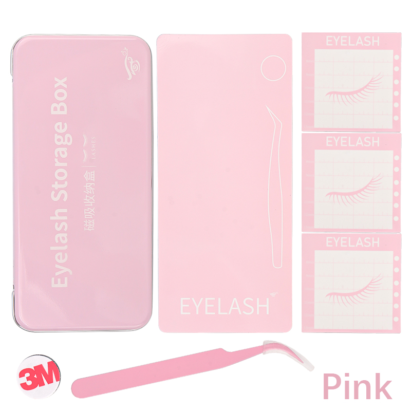 Beauty Makeup Palette - Magnetyczne pudełko do przechowywania przedłużanych rzęs,