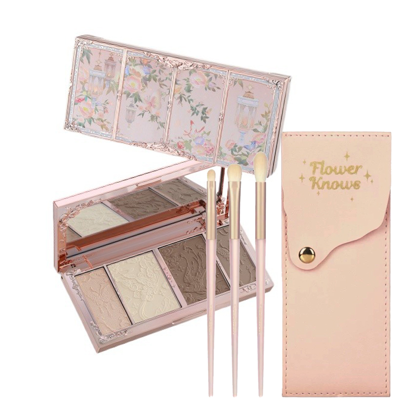 Highlighter Bronzer Palette - Paleta do makijażu Flower Knows Butterfly