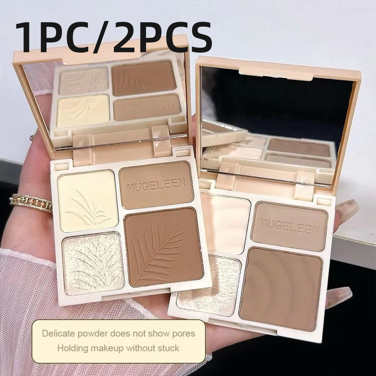 Highlighter Bronzer Palette - 1/2 SZT. Paleta do retuszowania w