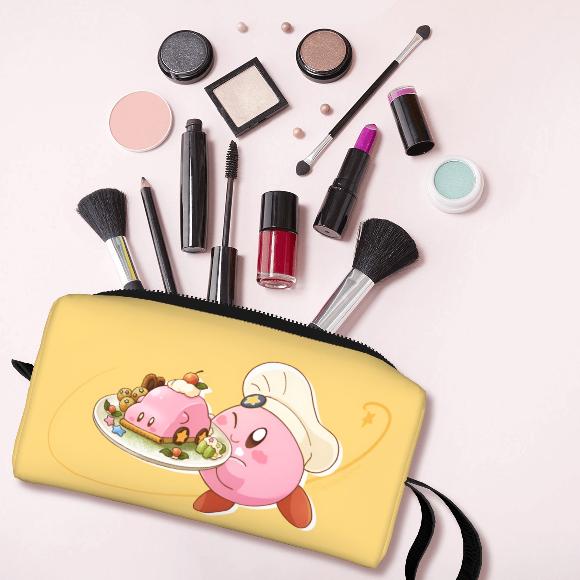 Beauty Makeup Games Free - Personalizowana kosmetyczka podróżna K-Kirby, przenośna, z