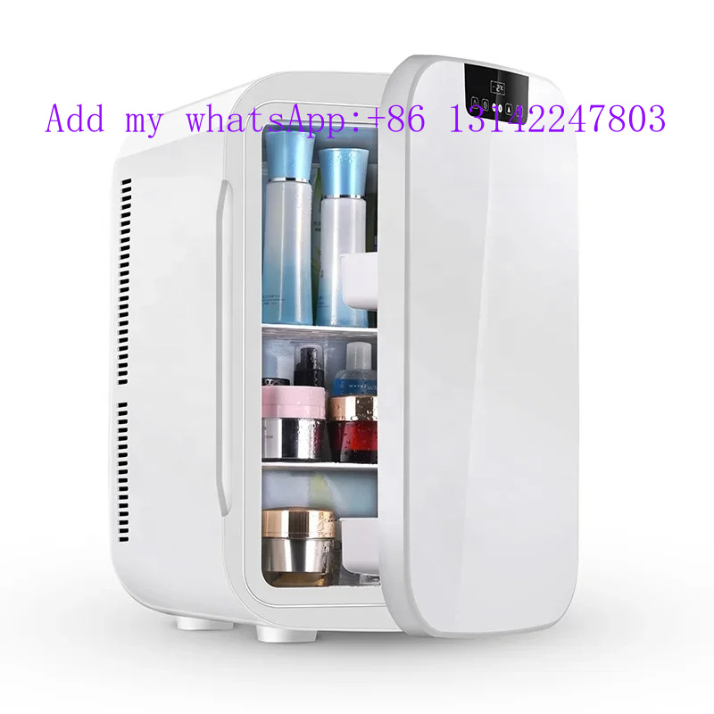 Beauty Makeup Fridge - Szklane drzwi wykończone na perfekcję lodówka