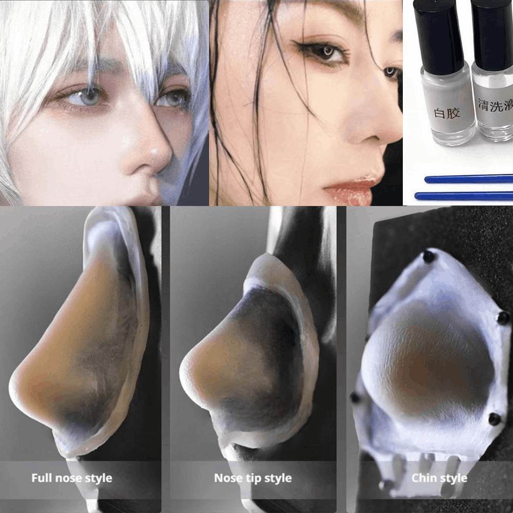 J Beauty Makeup - Proteiny Silikonowy Sztuczny Nos Nos i