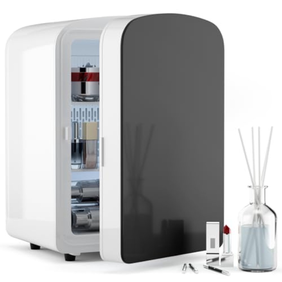 Beauty Makeup Fridge - Mini lodówka 9L do sypialni, samochodu,