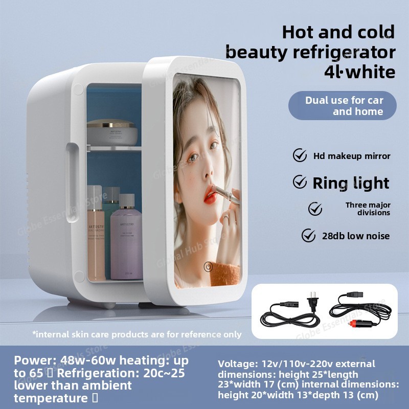 Kolorowa lodówka kosmetyczna,  – Beauty Makeup Fridge recenzja i cena