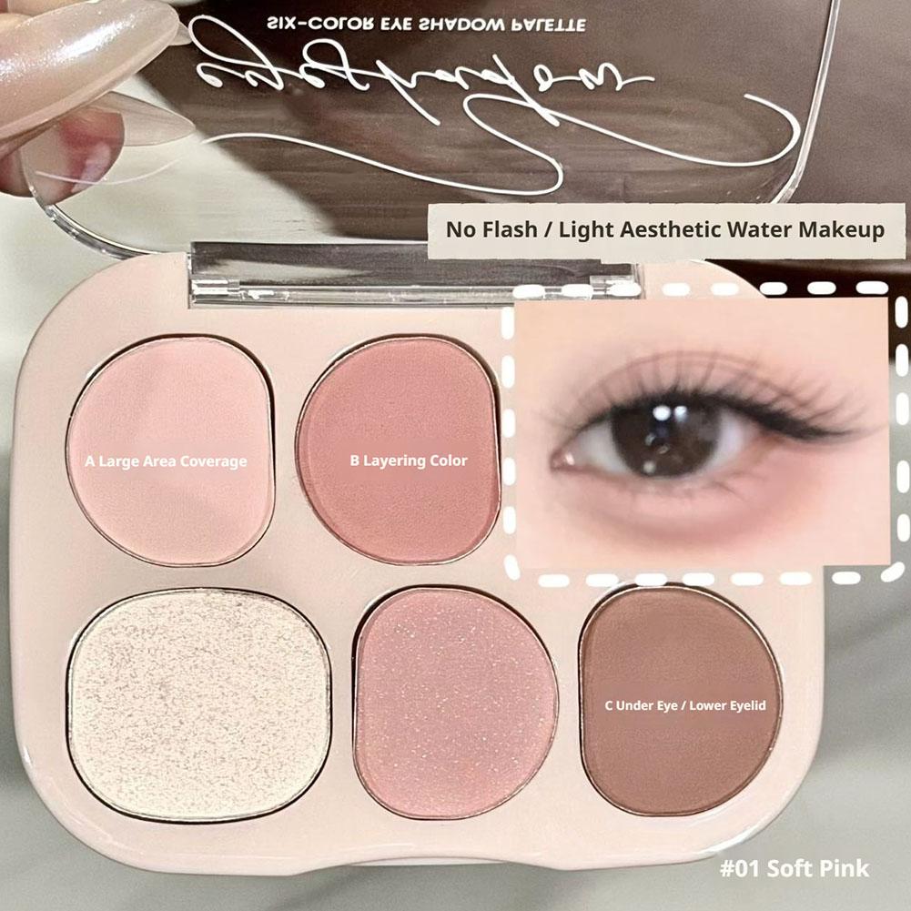 Paleta 6 Cieni do Powiek Matow – Beauty Makeup Palette recenzja i cena