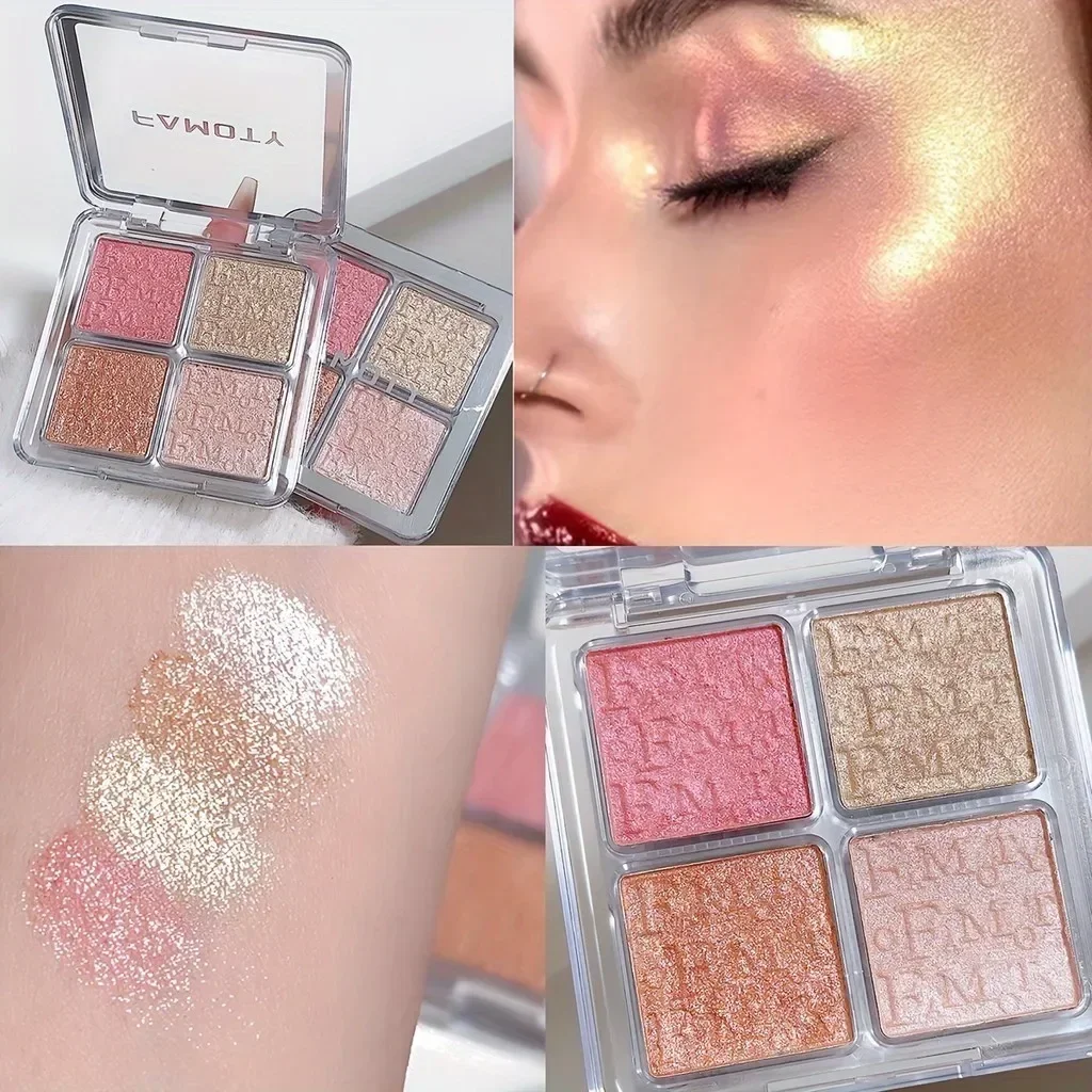 FAMOTY Diamentowa Paleta do Ko – Highlighter Bronzer Palette recenzja i cena