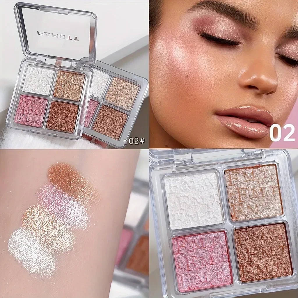 FAMOTY Diamentowa Paleta do Ko – Highlighter Bronzer Palette recenzja i cena