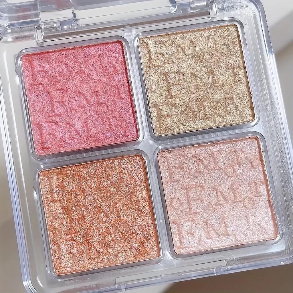 FAMOTY Diamentowa Paleta do Ko – Highlighter Bronzer Palette recenzja i cena