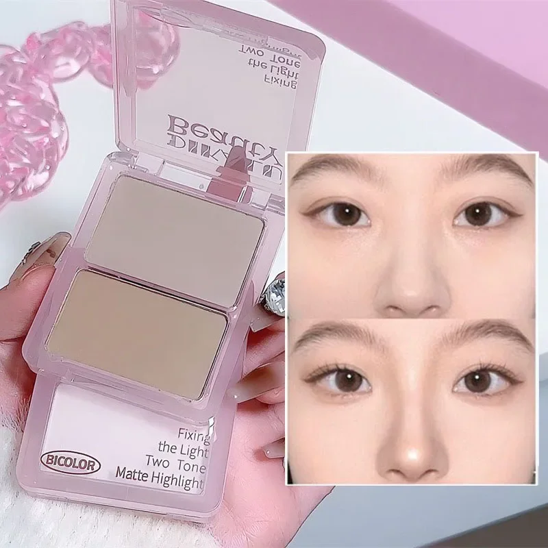 Dwukolorowa paleta do konturow – Highlighter Bronzer Palette recenzja i cena