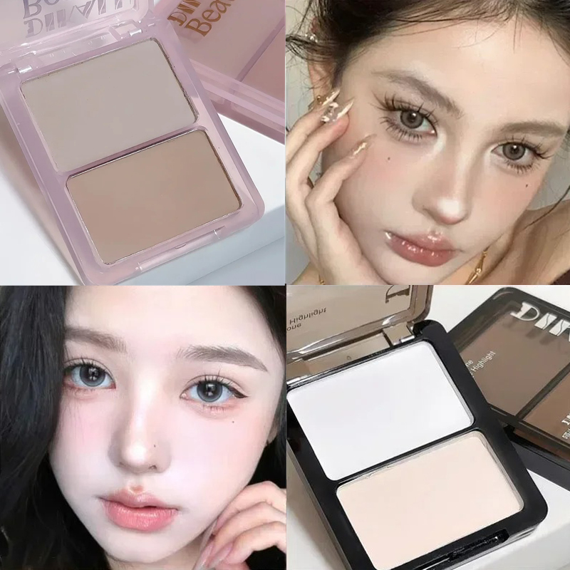 Dwukolorowa paleta do konturow – Highlighter Bronzer Palette recenzja i cena