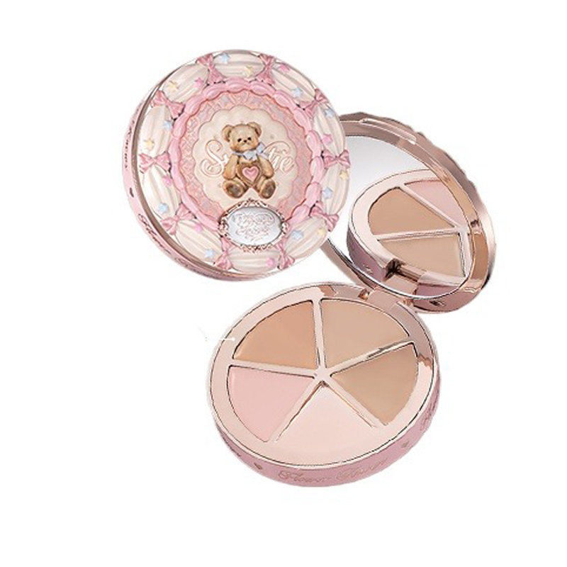 FLOWER KNOWS THE SWEETIE BEAR  – Highlighter Bronzer Palette recenzja i cena