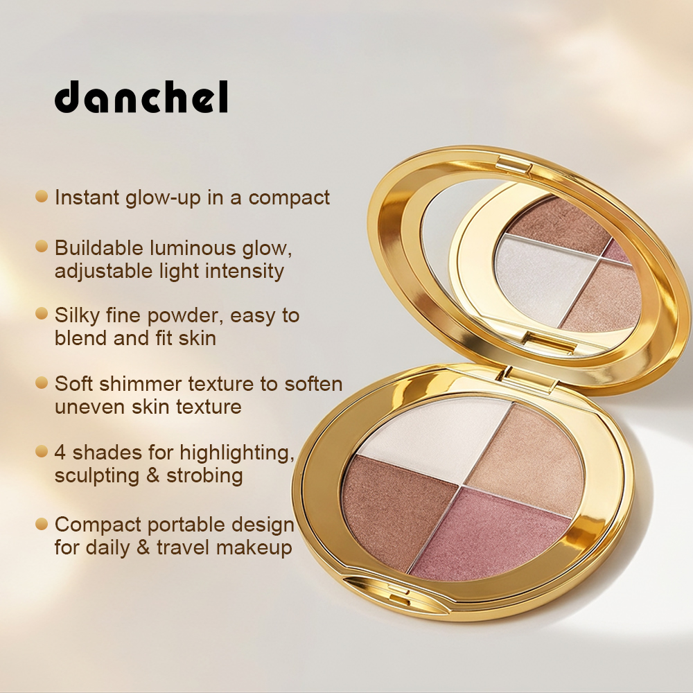 Paleta rozświetlająca do oczu  – Highlighter Bronzer Palette recenzja i cena