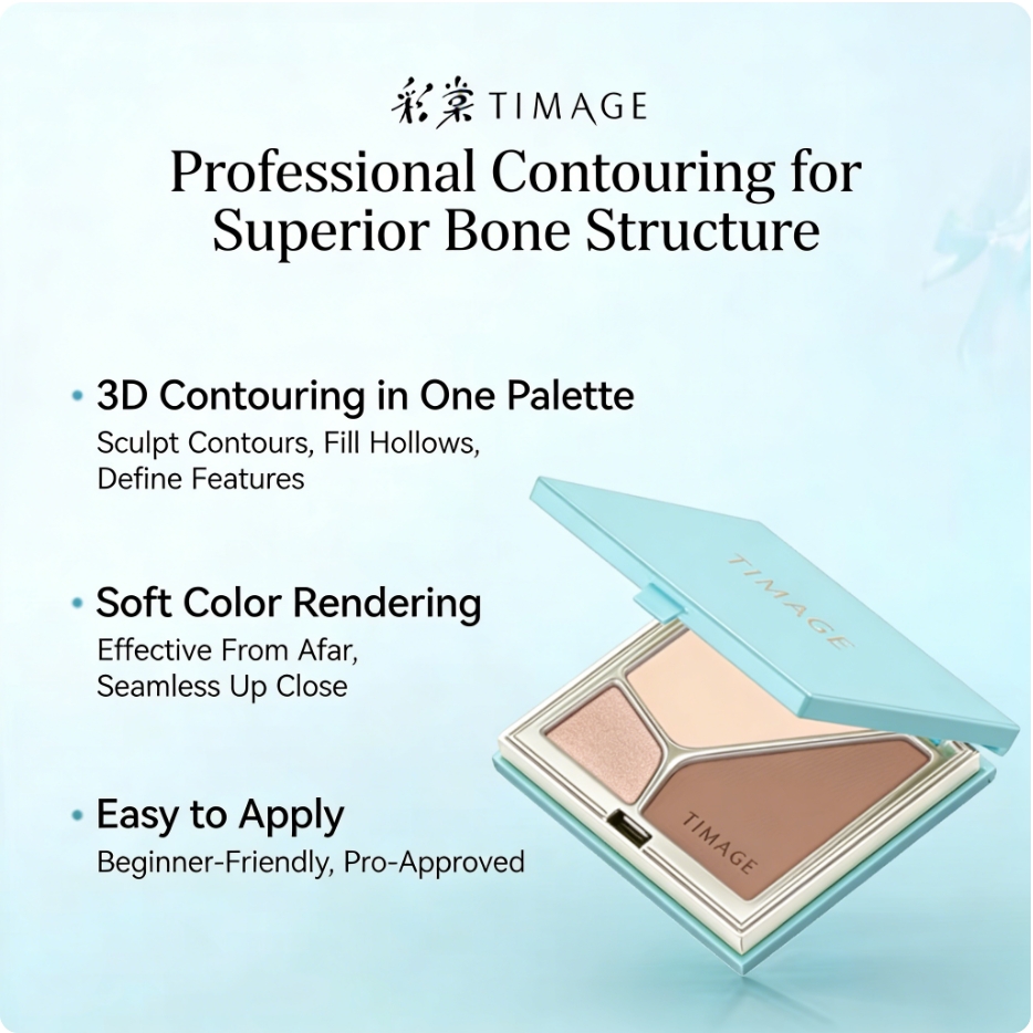 TIMAGE Travel Size Master Matt – Highlighter Bronzer Palette recenzja i cena