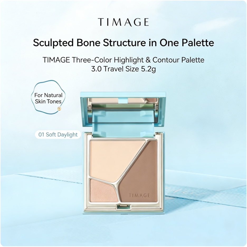 TIMAGE Travel Size Master Matt – Highlighter Bronzer Palette recenzja i cena