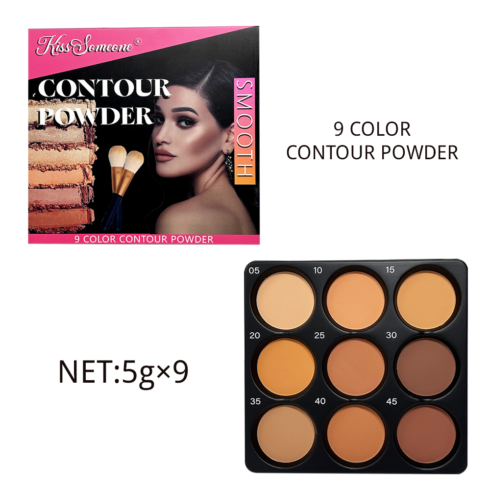 Paleta do konturowania z 9 kol – Highlighter Bronzer Palette recenzja i cena