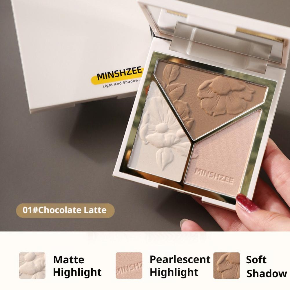 Paleta do makijażu 3 w 1: rozś – Highlighter Bronzer Palette recenzja i cena