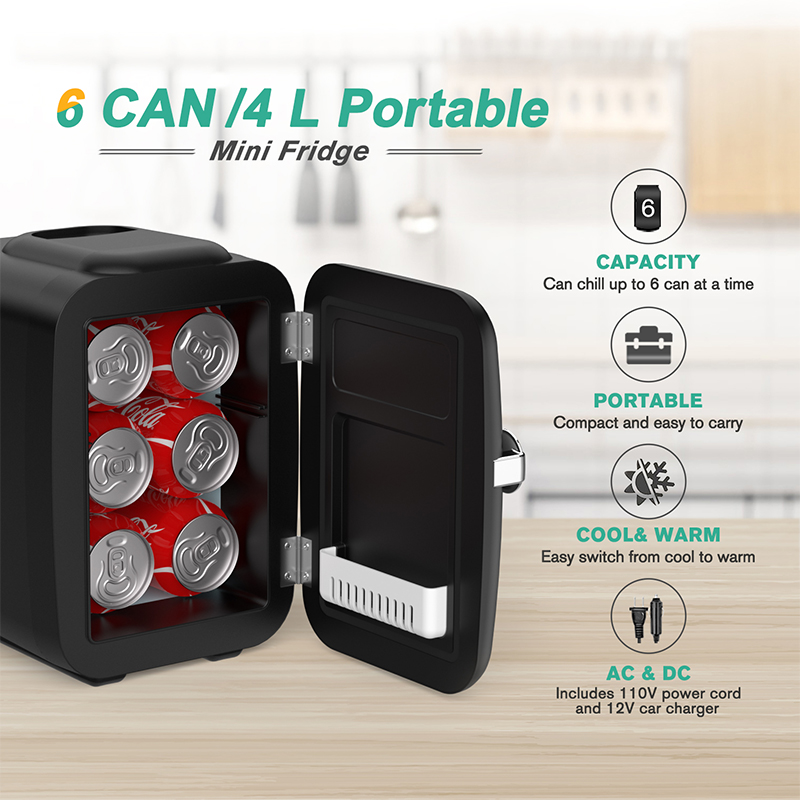 Koronaful 4L Mini lodówka 110V – Beauty Makeup Fridge recenzja i cena