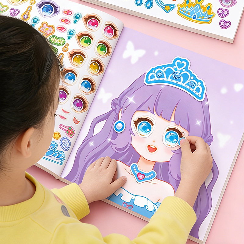 Naklejki do makijażu księżnicz – Beauty Makeup Games Free recenzja i cena