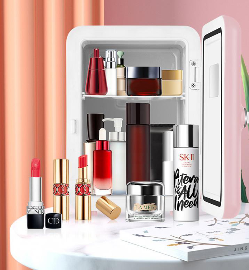 Lodówki dwufunkcyjne 4L do uży – Beauty Makeup Fridge recenzja i cena