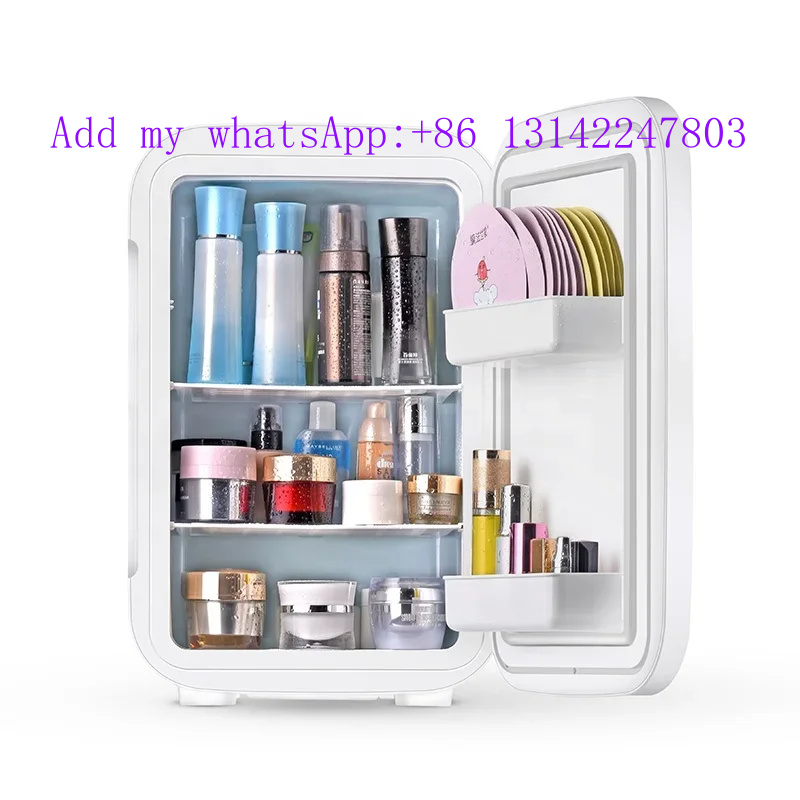 Szklane drzwi wykończone na pe – Beauty Makeup Fridge recenzja i cena