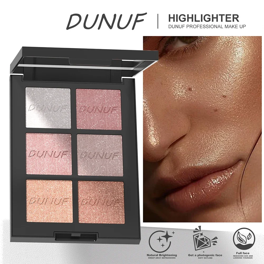 Paleta rozświetlaczy 6 kolorów – Highlighter Bronzer Palette recenzja i cena